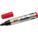 Permanent marker BIC rond 1,7 mm rood, per dozijn