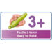 Viltstiften BIC Kids visacolor XL Ecolutions assorti, 12 stuks