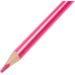 Kleurpotloden | de Rolf groep | driekantig roze, 12 stuks