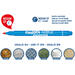 Acrylstiften Carioca assorti medium punt, 12 stuks