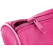 Schooletui rond 21 x 8,5 cm, roze