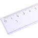 Liniaal plastic 20 cm, 20 stuks
