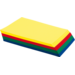 Wasco tekenpapier 25 x 32 cm in 4 kleuren 240 vel, 120 grs.