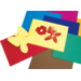 Tekenpapier dixtint 24,5 x 33,5 cm 10 kleuren 200 vel, 120 grs.