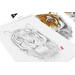 Tekenblok A3 wit 200 gram, 20 vel