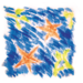 Sensorisch papier 30 x 30 cm, 36 vel