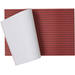 Dakpannenpapier 50 x 34 cm rood, 100 vel