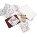 Prikkarton 16 x 25 cm 100 vel wit 250 grs.