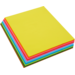 Knippapier 50 x 65 cm, 90 vel in 10 kleuren, 60 grs.
