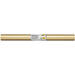 Alu folie sterretjes goud, 50 cm x 10 meter