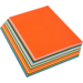 Dun Engels karton 50 x 70 cm 90 vel, 15 kleuren ass. 140 grs.