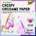 Knutselpapier iriscerend, 50 vel 14 x 14 cm in 10 kleuren, 75 grs.