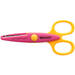 Figuurschaar 14 cm assorti motieven, 6 stuks