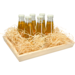 Dienblad hout 27 x 24 x 4 cm,  10 stuks