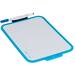 Whiteboard/wisbord BIC Velleda 19 x 26 cm blauw. 24 stuks