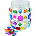 Kleefvellen dubbelzijdige 15 x 15 cm, 5 stuks