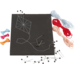 Mini activiteit, string art - vlieger