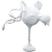 Gipsverband plat rock van 3 meter breedte 8 cm, 4 rol
