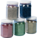 Glitter zilver, 400 gram