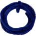 Chenilledraad 7 mtr x 9 mm donkerblauw