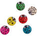 Kokosnoot rond assorti 25 mm, 250 gram