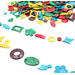 Kokosnoot diverse vormen assorti, 250 gram