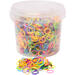 Loom bandjes assorti, 5000 stuks