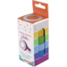 Tape glitter assorti 15mm x 10 meter, 6 stuks