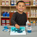 Glitter biologisch afbreekbaar 120 gram, blauw
