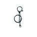 Sleutelhanger deluxe, 10 stuks