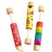 Fluitjes hout, 12 stuks