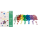 Foamstickers sterren assorti, 500 stuks