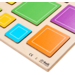 Rolf Puzzels - Reliëfpuzzel ontdek de grootte vierkanten
