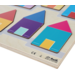 Rolf Puzzels - Reliëfpuzzelserie: ontdek de kleur en grootte, 2 stuk