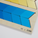Rolf Puzzels - Puzzel kleurnuance rood, geel, blauw, 36 stukjes