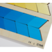 Rolf Puzzels - Puzzel kleurnuance rood, geel, blauw, 36 stukjes
