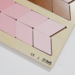 Rolf Puzzels - Puzzel kleurnuance grijs, bruin, roze, 36 stukjes
