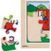 Rolf Puzzels - Puzzelserie transport 1, 12 stukjes per puzzel