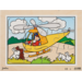 Rolf Puzzels - Puzzelserie transport 1, 12 stukjes per puzzel