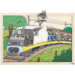 Rolf Puzzels - Inkijkpuzzel trein, 60 stukjes