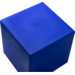 Rolf More - Bouwkubus blauw