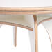 Rolf More - Ronde tafel, wit, hoogte C3 (59 cm)