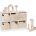 Rolf More - Haagse set 10 x 10 cm inclusief kast wit
