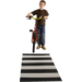 Speelmat zebra 65 x 150 cm met antislip