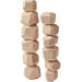 Stekkels set van 12 stuks, 6 medium en 6 large
