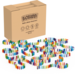 BiOBUDDi Domino 500 mix van 6 kleuren, inclusief 10 figuren