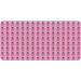 BiOBUDDi Education bouwplaat Flamingo Pink, 25,7 x 12,9 cm