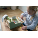 Kassa | 17 delig, hout