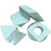 Bouwset educatie inöuqa, Ocean Green, set van 30 stuks