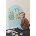Magnetisch behang, verwijderbaar, Sky Blue
